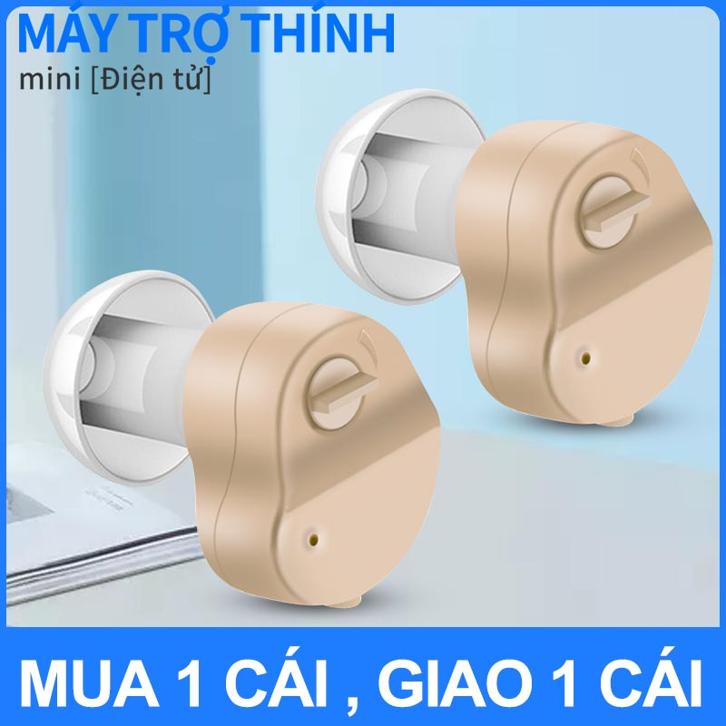 【Mua 1 cái , giao 1 cái 】mini Máy trợ thính đeo vành tai , tai nghe trợ thính không dây cho người già mã hóa âm thanh