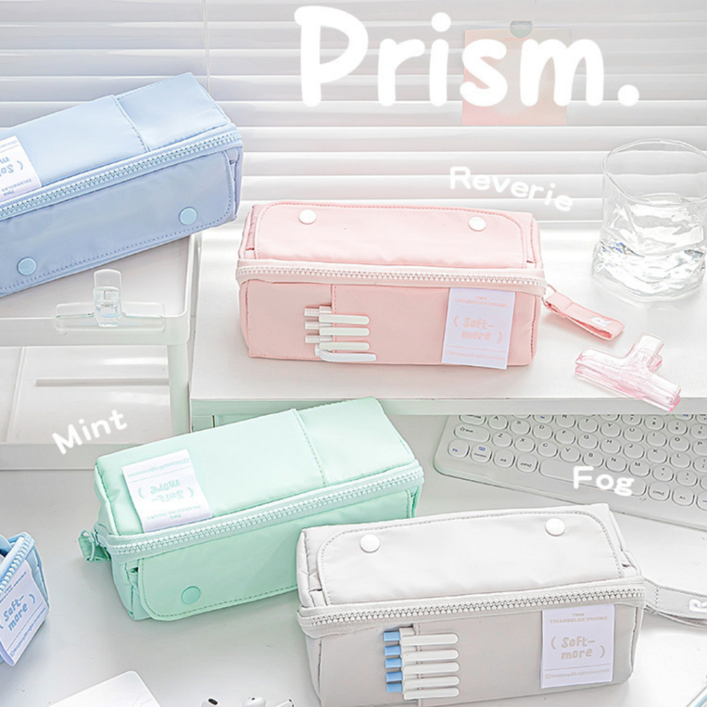 Túi Đựng Bút Siêu Nhiều Ngăn PRISM SOFT-MORE Thương Hiệu Rosy Posy