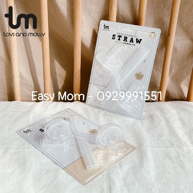 PHỤ KIỆN ỐNG HÚT BÌNH CỔ RỘNG TOVI AND MOLLY HÀN QUỐC