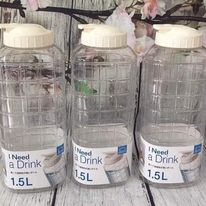 Bình Lock and Lock 1l màu trắng