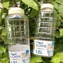 Bình Lock and Lock 1l màu trắng