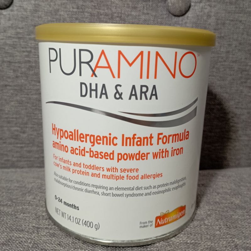 Sữa PurAmino acid amin cho bé dị ứng nghiêm trọng đạm bò và các loại thực phẩm