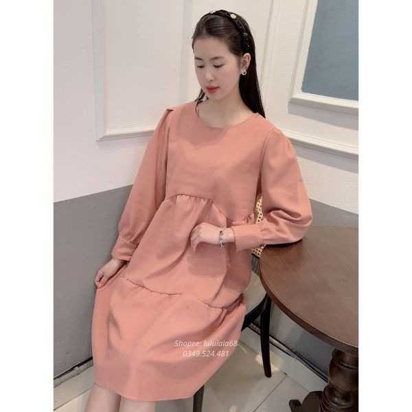 Váy hồng thời trang