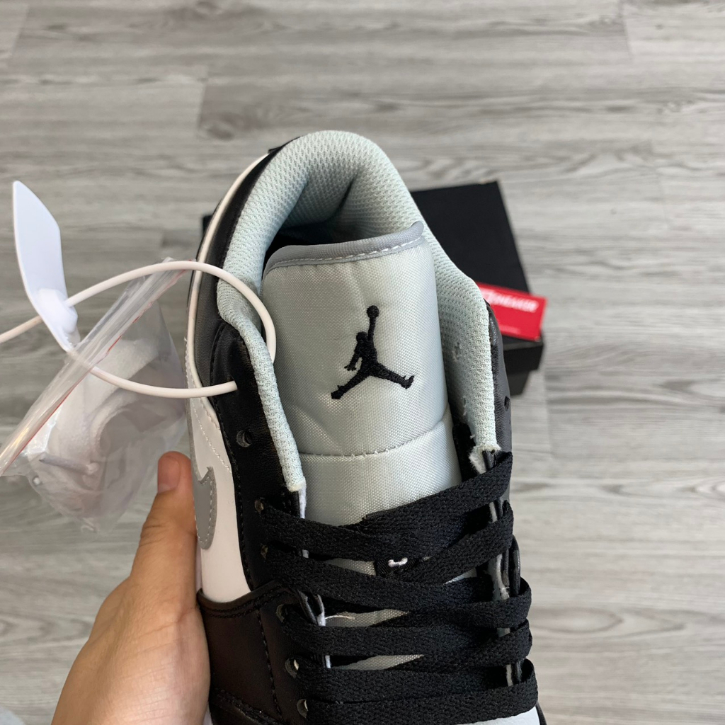 Giày Jordan 1 Low Smoke Grey V2, Giay Thể Thao Đen Xám V2 Cao Cấp - NICE SNEAKER | Chất lượng siêu cấp.