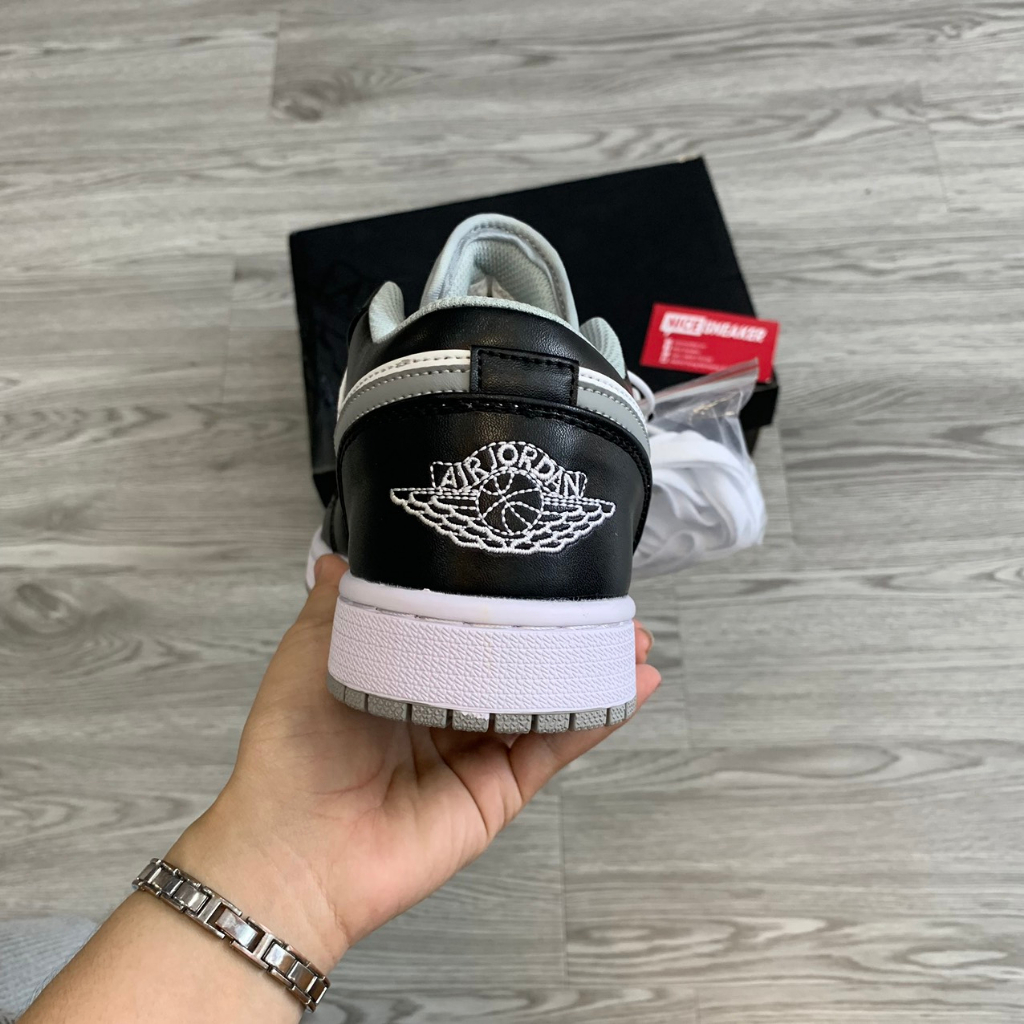 Giày Jordan 1 Low Smoke Grey V2, Giay Thể Thao Đen Xám V2 Cao Cấp - NICE SNEAKER | Chất lượng siêu cấp.