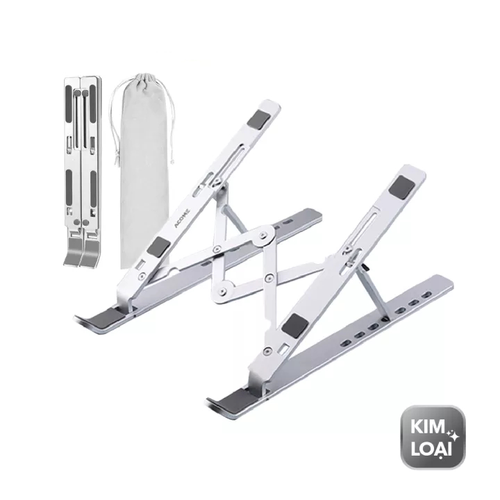 Giá đỡ laptop kim loại cao cấp ACOME ALS01 Silver