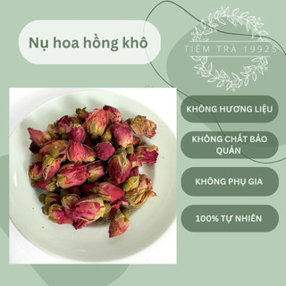 100 gram nụ hoa hồng sấy khô thanh nhiệt, đẹp da, giảm stress