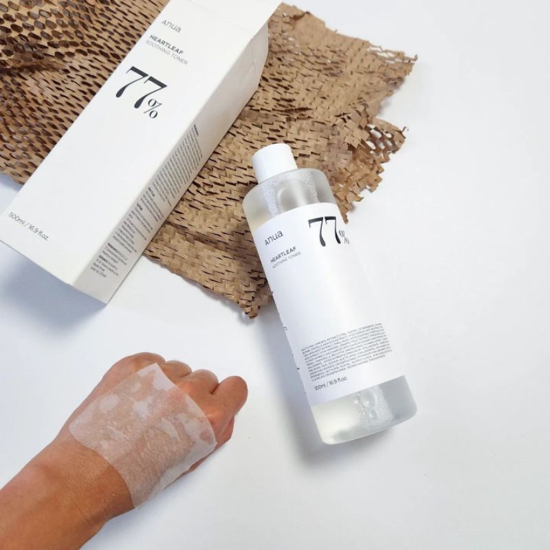 Toner Anua chiết xuất diếp cá làm dịu, dưỡng da  Anua Heartleaf 77% Soothing Toner