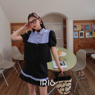 Set váy blue-đen irisboutiquevn/it23l053 blue lafe set
