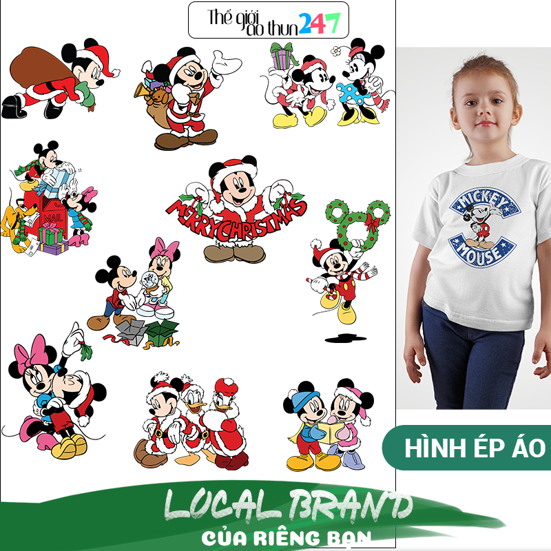 [Hình ủi, ép nhiệt] Hình ủi Mickey M3 dành cho trẻ em