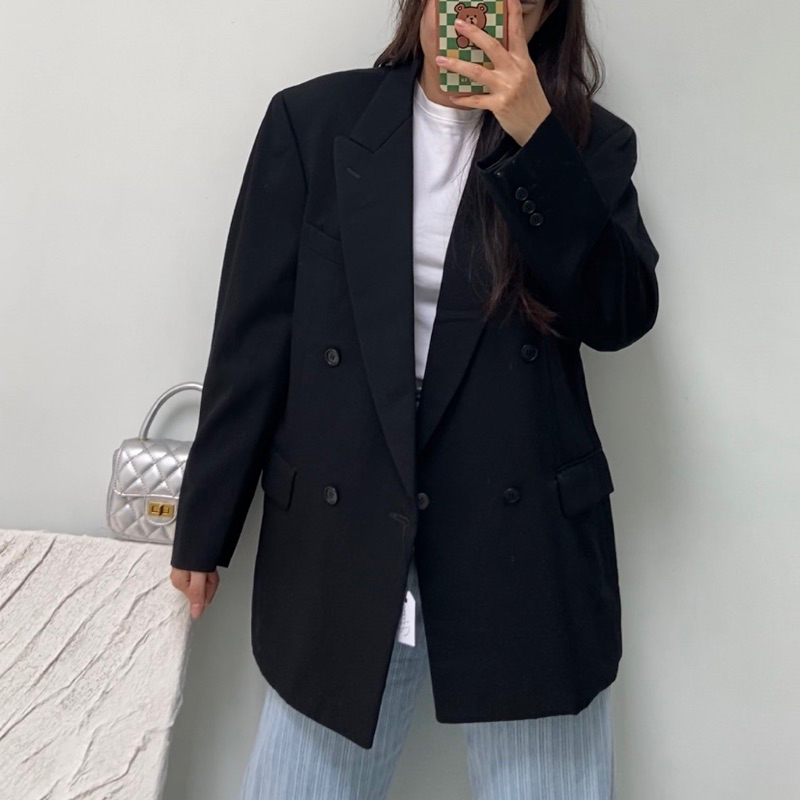 Áo Menwear Blazer 4-6cúc 2hand