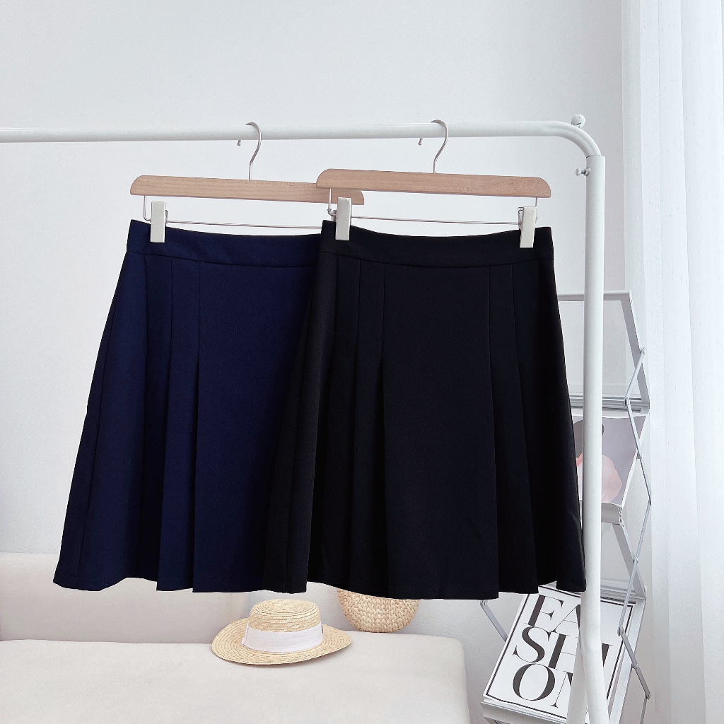 Chân Váy Xếp Ly MINZ STORE Mã 2706, Thiết Kế Basic