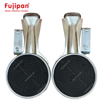 Combo 2 bộ ống điếu bếp gas hồng ngoại gốm ceramic 9cm fujipan l họng đầu đốt l mâm chia lửa -