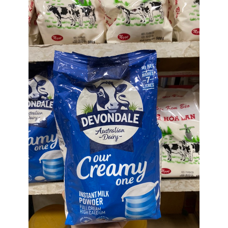 Sữa bột nguyên kem Devondale 1kg [Nhập khẩu từ Úc]