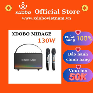Loa bluetooth karaoke xdobo mirage 130w-chính hãng bảo hành 12 tháng-mới nhất 2023