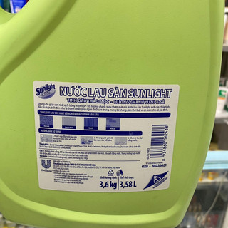 Nước lau sàn can Sunlight 3,6kg (3,58L)