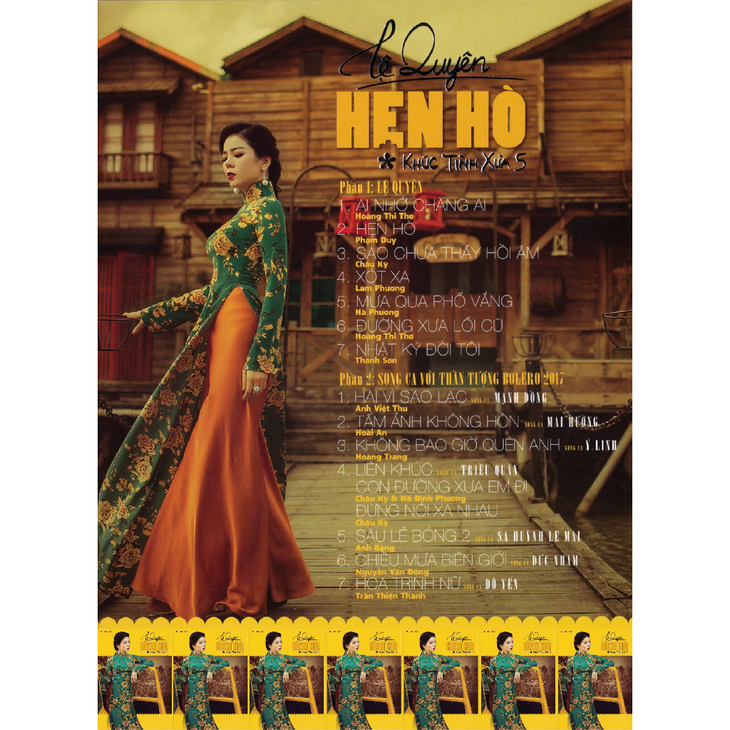 CD LỆ QUYÊN KHÚC TÌNH XƯA 5 LOSSLESS WAV 14 Bài Hát (Nhạc OPERA)