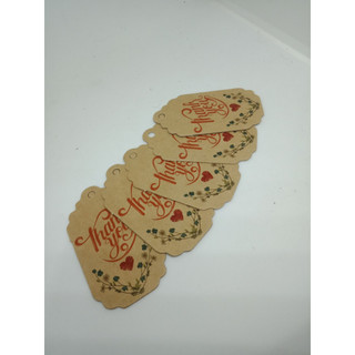 100 tag giấy kraft cảm ơn -35k