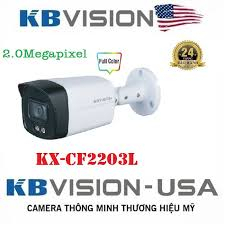 Camera 2M có màu 24/7 của Kbvision. KX-CF2102L, KX-CF2102LQ, KX-CF2101S, KX-CF2203L