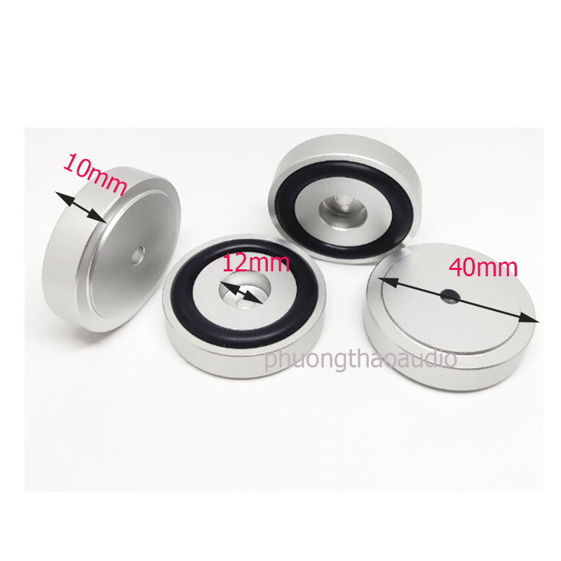 Chân kê amply chân máy nhôm phay chống rung chất liệu nhôm phay nguyên khối