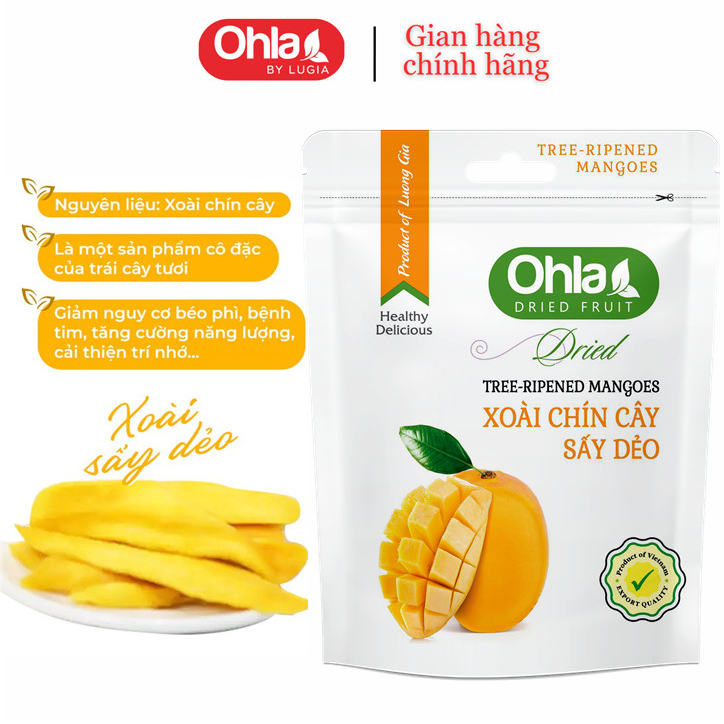 Xoài chín sấy dẻo Ohla 100g (xoài 1)