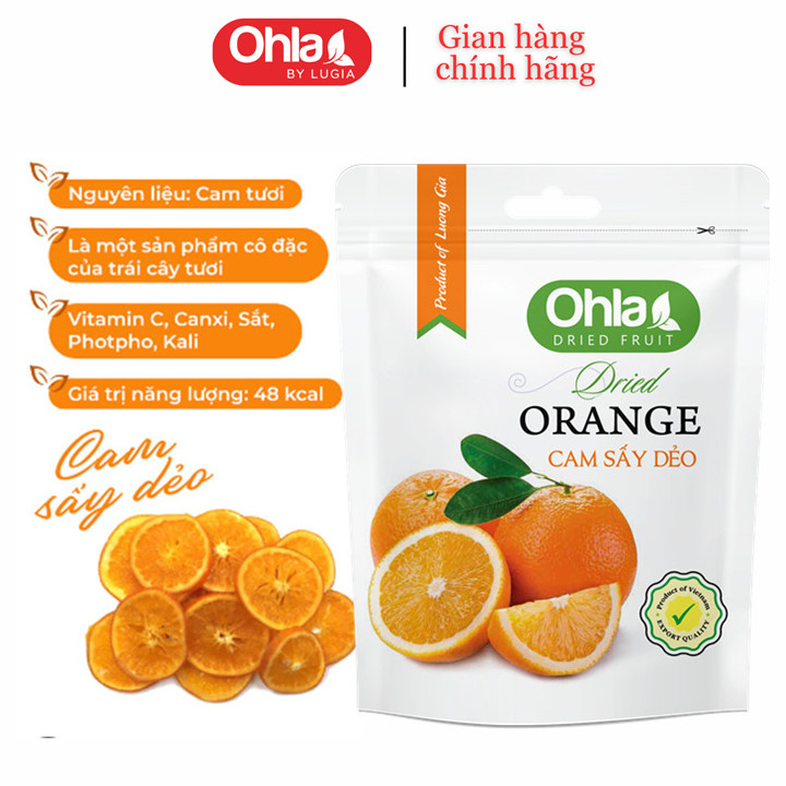 Cam sấy dẻo Ohla 100g