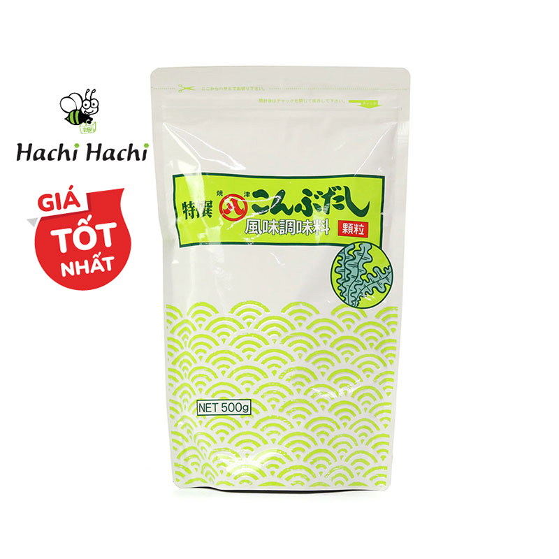 Hạt nêm Dashi tảo bẹ (không chứa muối) Kombu Maruhachi Muramatsu 500g - Hachi Hachi Japan Shop