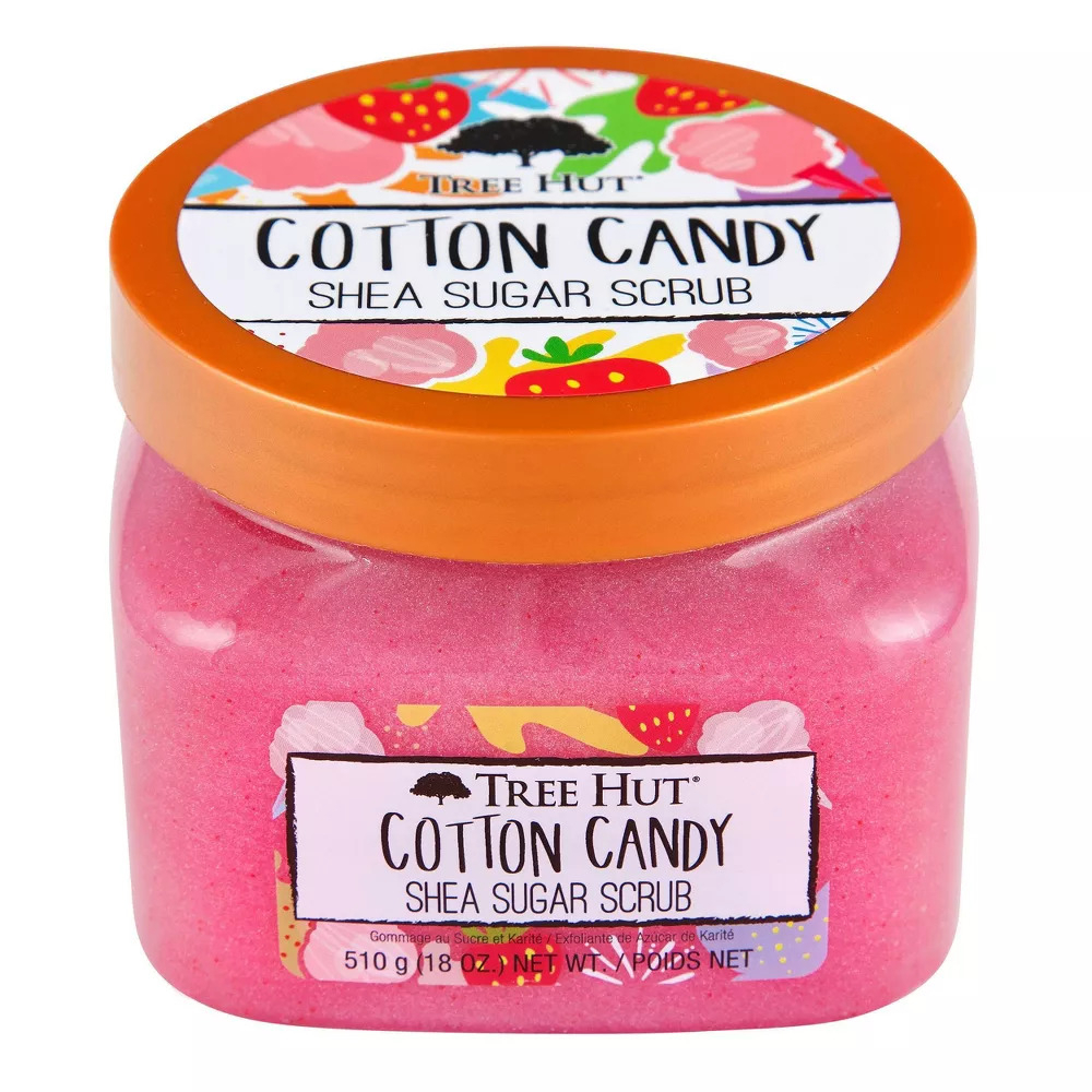 Tẩy tế bào chết cơ thể TREE HUT COTTON CANDY SHEA SUGAR SCRUB chính hãng 510gr