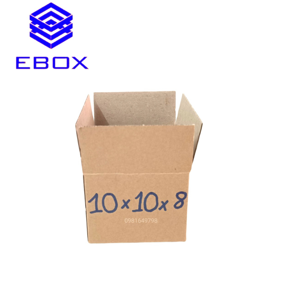 10x10x8 Combo 10 Hộp carton đóng hàng