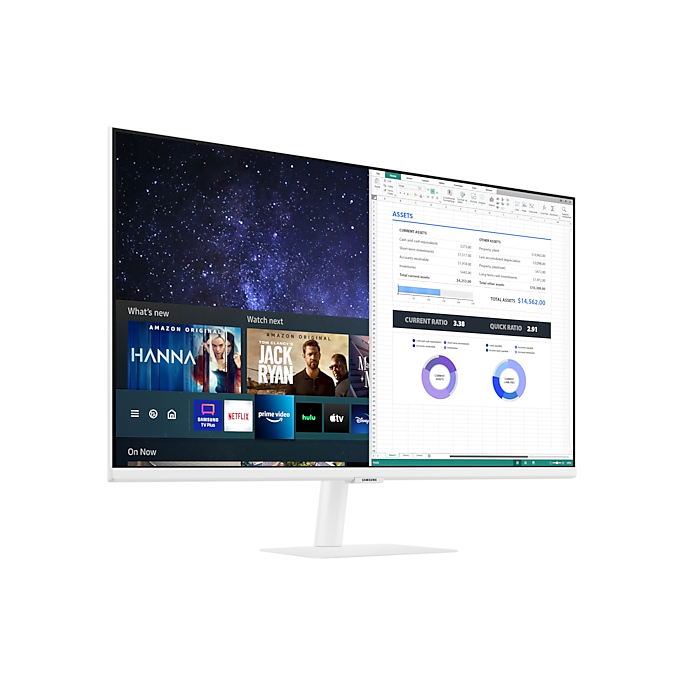 Màn Hình Thông Minh Samsung 32 inch M5 Trắng M50C