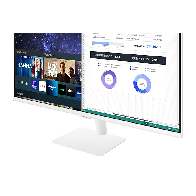 Màn Hình Thông Minh Samsung 32 inch M5 Trắng M50C