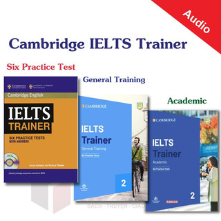 Ielts trainer 2 general training - academic - tặng audio mp3 + key
