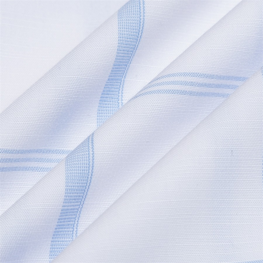 [MẪU MỚI] Áo sơ mi nam ngắn tay ARISTINO màu trắng kẻ xanh tinh tế, thanh lịch  - ASS024S3