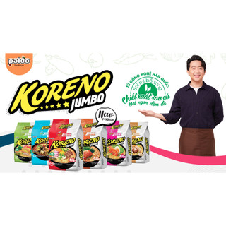 [LỐC 10 GÓI] MÌ KORENO JUMBO 1KG - HÀN QUỐC