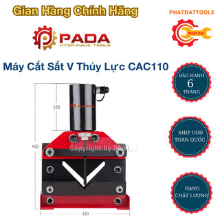 Máy cắt sắt v thủy lực cac100