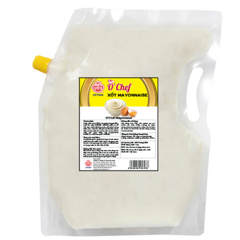 Xốt Mayonnaise O'chef 3kg