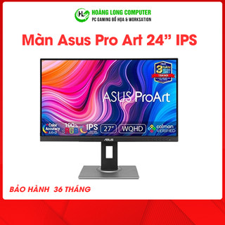 Màn hình máy tính asus pro art 24 inch màn hình ips 75hz pa248qv hàng chính hãng bảo hành 3 năm - hoàng long computer