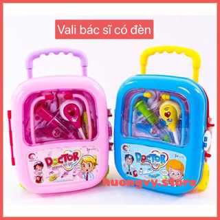 Đồ chơi vali bác sĩ có đèn - đồ chơi hướng nghiệp cho bé trai và bé gái