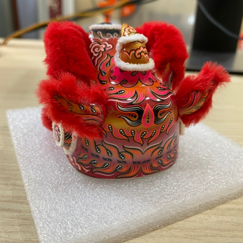 Đầu Lân Mini Trưng Bày Trang Trí Xe Hơi - Chế tác thủ công - Đường nét tinh xảo