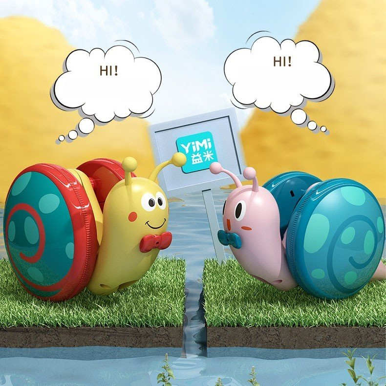 Đồ chơi Ốc sên bò có đèn và nhạc nhiều màu sắc Ohstyle dễ thương, đồ chơi cho bé, quà tặng sinh nhật vui nhộn
