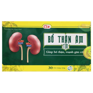 Bổ thận âm - giúp bổ thận, mạnh gân cốt - hộp 30 viên