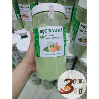 Bột rau má sấy lạnh nguyên chất 500gram