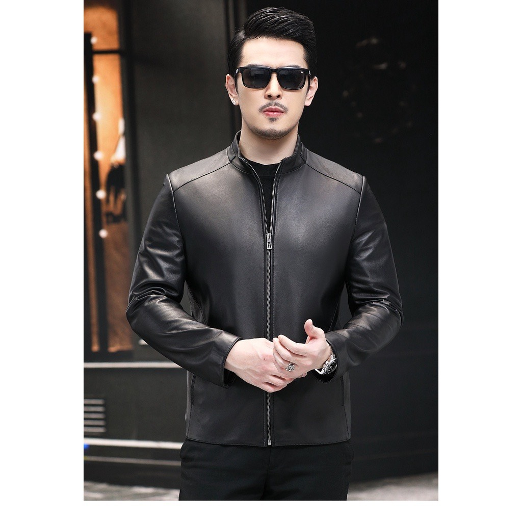 Áo khoác da nam phong cách thời trang nam Model Fashion AKD099