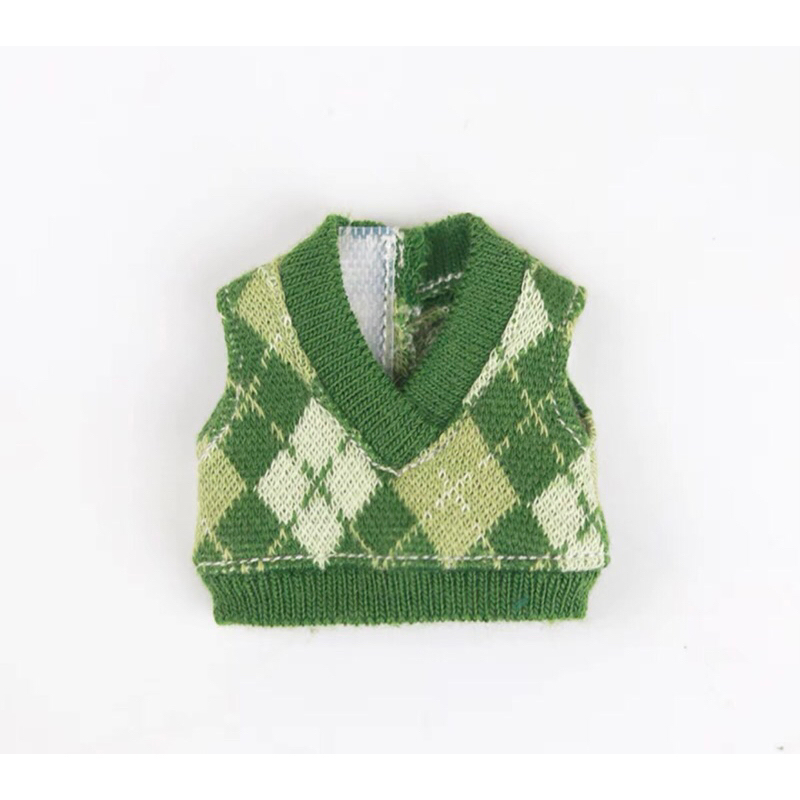 Áo gile len cho búp bê ob11, ymy,ddf, dod...hàng có sẵn