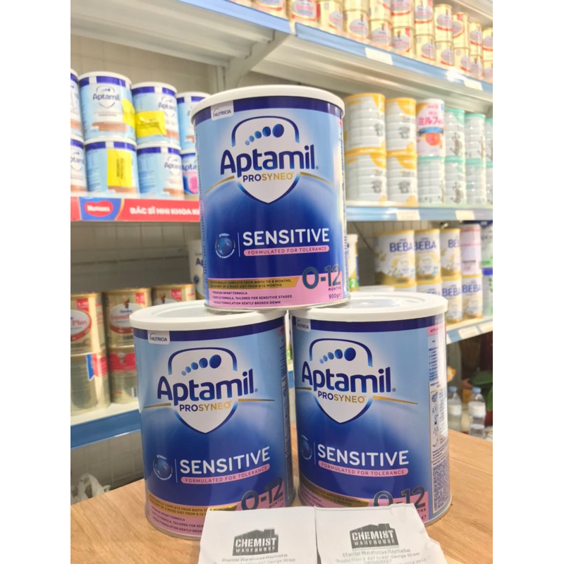 Sữa Aptamil Sensitive thủy phân một phần