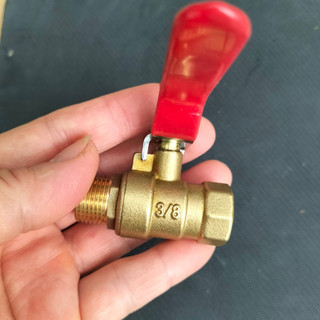 Van bi một đầu ren trong một đầu ren ngoài 17mm - 3/8'