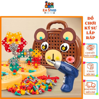Bộ đồ chơi kỹ sư lắp ráp - đồ chơi cho bé trai từ 3 tuổi