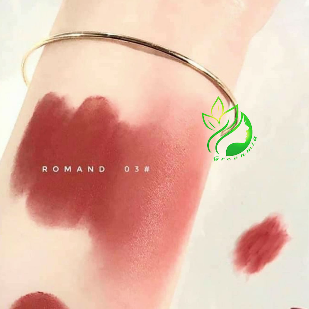 Son Thỏi Romand Zero Matte Lipstick Son Lì Mịn Màu 03 Silhouette Đỏ Marsala MLBB Chính Hãng