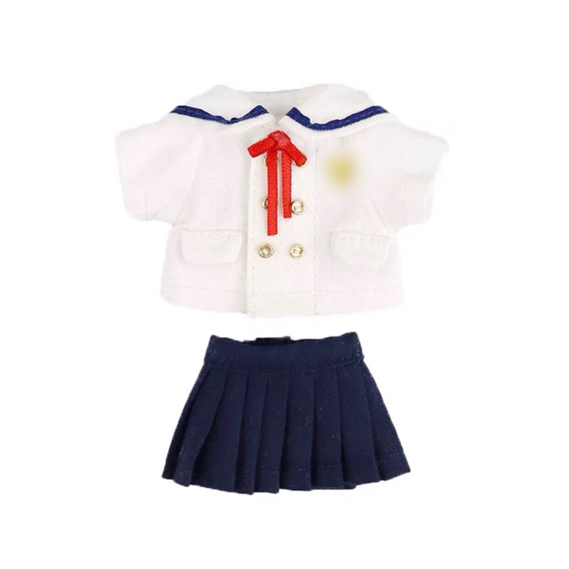Set bộ đồng phục học sinh cho búp bê ob11, nendoll