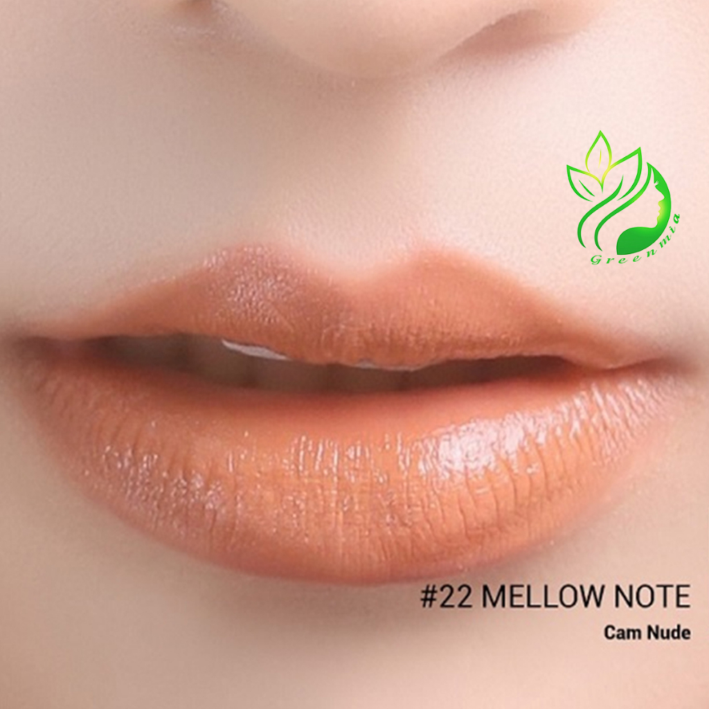 Son Kem Lì Bbia Màu 22 Mellow Note Màu Cam Nude Bbia Last Velvet Lip Tint 5g